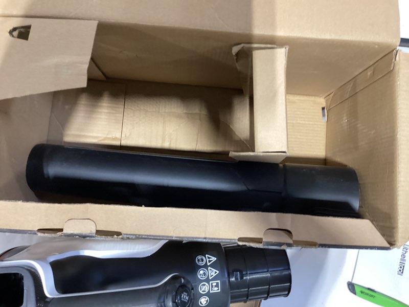 Condition photo showing As Is for Litheli 2x20V 560CFM Brushless Cordless Leaf Blower Battery Powered for Yard Work Leaves Dust Snow Debris Cleanup with 4.0Ah Battery Charger Included 40V 4.0Ah 560CFM