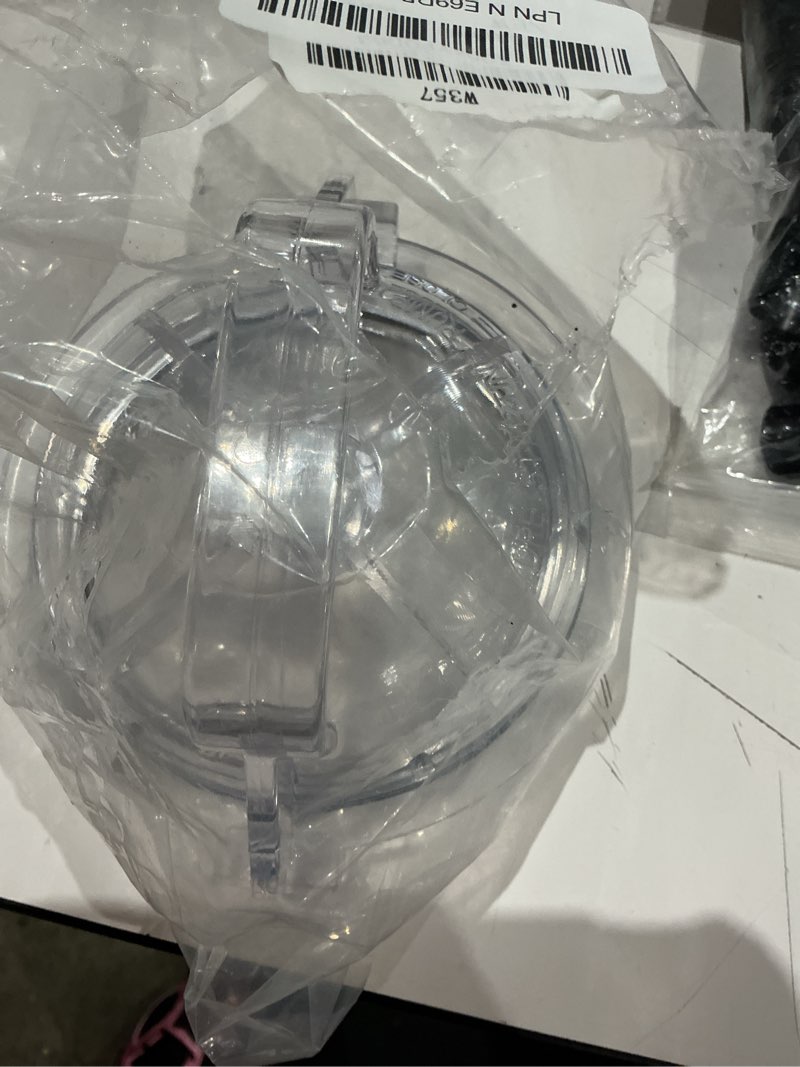Condition photo showing As Is for c3-185p pool pump lid trap cover, trap lid, compatible with sta-rite max-e-glas ii, dura-glas ii, dyna-glas, dyna-max pool and spa pump (no o-ring)