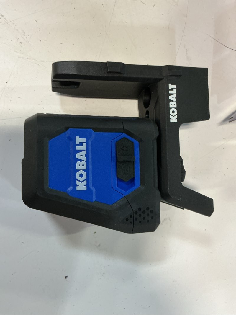 Condition photo showing Good Condition for kobalt 100-ft green self-leveling cross-line laser level