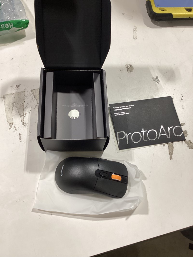 Condition photo showing Good Condition for ProtoArc Bluetooth Wireless Mouse, USB C Mouse, EM15 Rechargeable Compact Portable Type C Wireless Mice for Laptop, Tablet, PC, Windows, Mac OS-Black