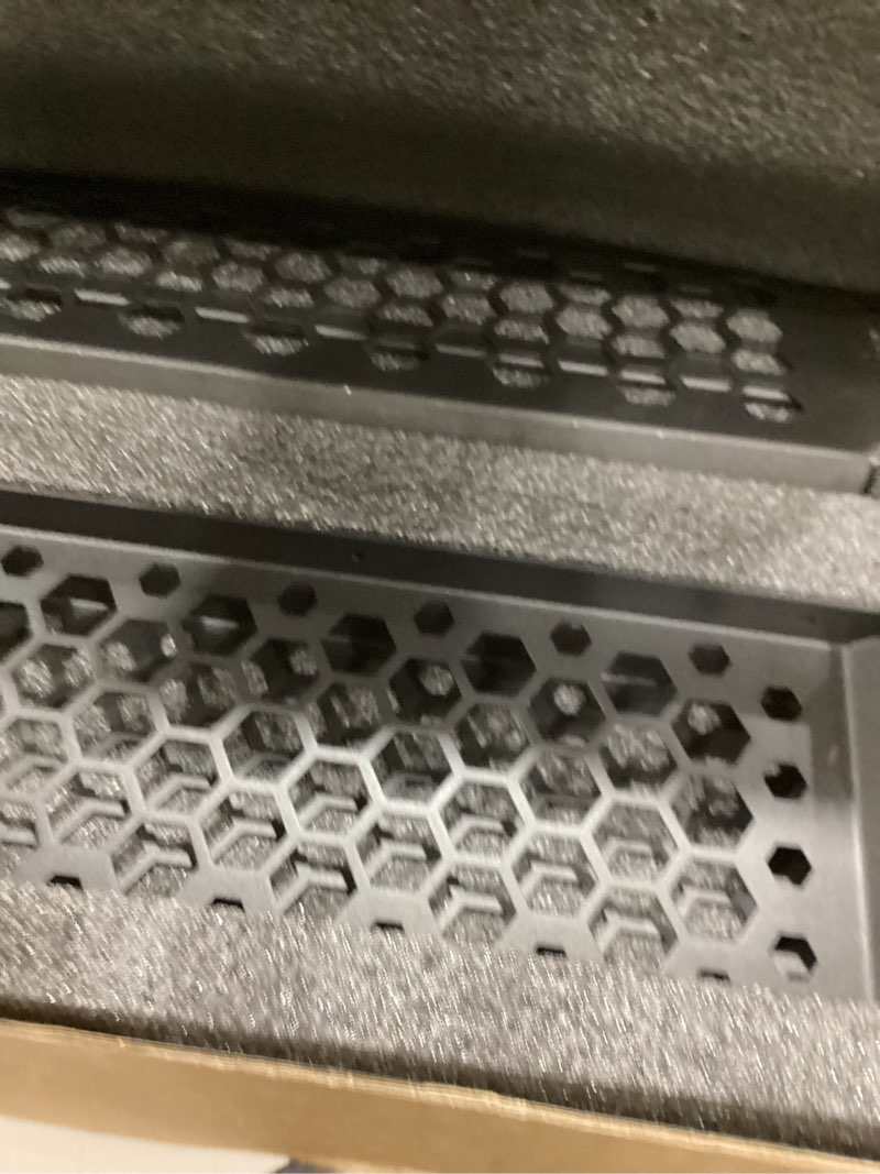 Condition photo showing Good Condition for AMS Storage Holder, Can Accommodate 2 AMS/AMS 2 pro, Expandable Honeycomb Design, Space Saving, Compatible with Bambu Lab P1P/P1S/X1C/X1E 3D Printers (Black)