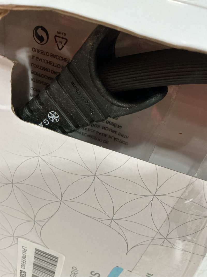 Condition photo showing As Is for Gaiam Pilates Ring Fitness Circle - Lightweight & Durable Foam Padded Handles, Flexible Resistance Exercise Equipment for Toning Arms, Thighs/Legs & Core 15" Sure-Grip Black