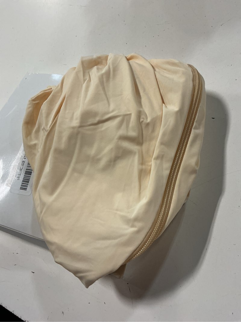 Condition photo showing Good Condition for hahafelt cooling cervical neck pillowcase cover (only pillow case) ergonomic pillowcase with zipper for hot sleepers pillow cover for side back sleepers night sweats(champagne,queen size) champagne queen