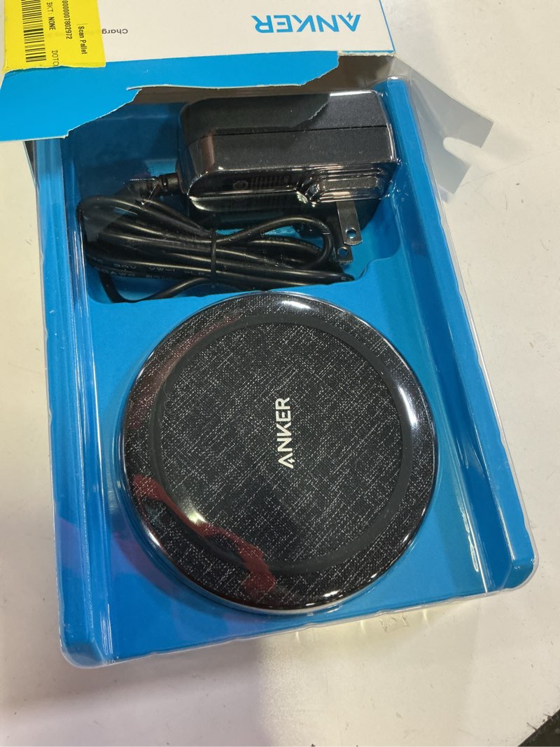Condition photo showing New/Like New for anker powerwave ii 15w wireless charging pad with power adapter included