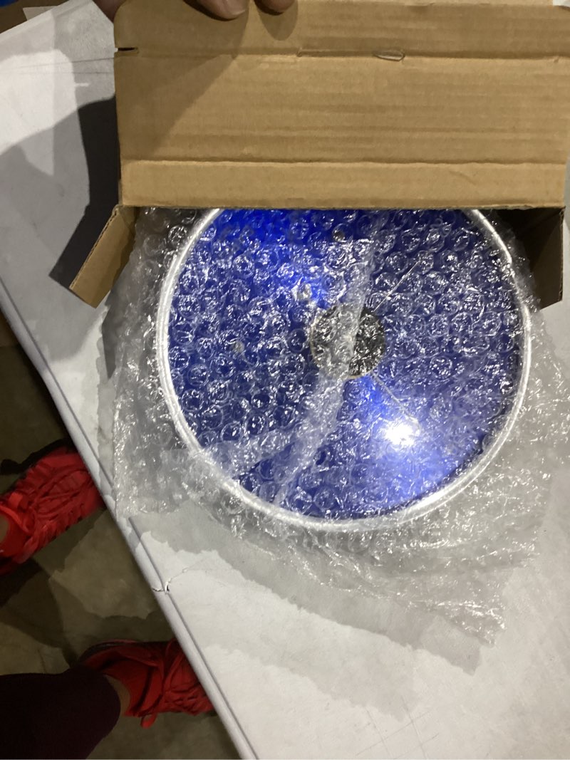 Condition photo showing New/Like New for 3 in 1 Barometer for Weather Station, Wall Hanging Thermometer All-Season Thermometer, Greenhouse Hygrometer, Accurate Weather Station Indoor Outdoor Use Temperature Monitor for Home Garden Office Blue