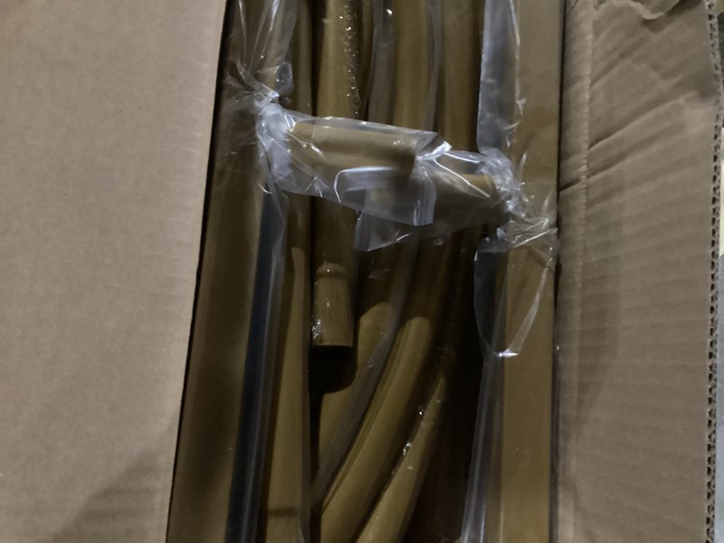 Condition photo showing Good Condition for 6 ft arch backdrop stand, wedding arch frame, stable metal background stand with square base ground nails, for birthday party baby shower garland decoration, gold 6ft stand