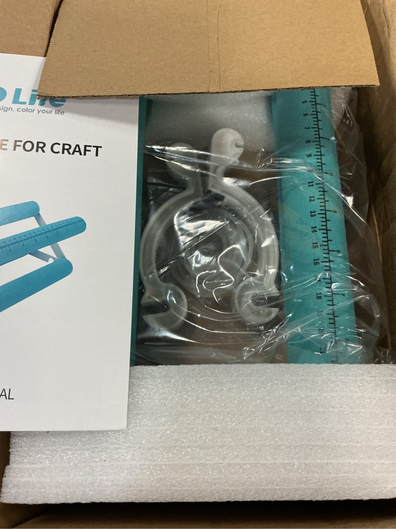 Condition photo showing New/Like New for PYD Life Cup Tumbler Cradle Holder for Sublimation Craft Mint Green with White Plastic Tumblers Cups Clamp Clip,with Foam Measurements 3 Adjustable Width Mint Green with Tumbler Clamp