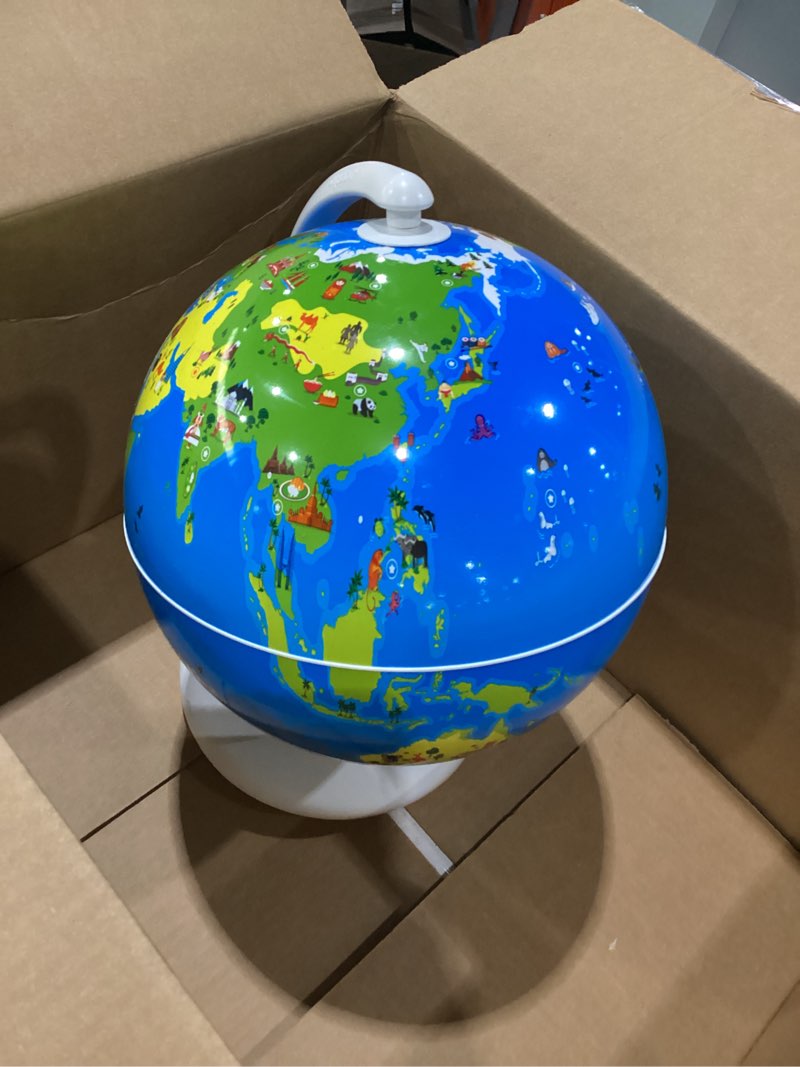 Condition photo showing As Is for GLOBE ONLY PlayShifu Globe for Children – Orboot Earth: Interactive Kids Globe with 1000+ Facts on Animals, Places & Monuments | Tech-Powered Learning Toy & STEM Gift for Kids Ages 4–10