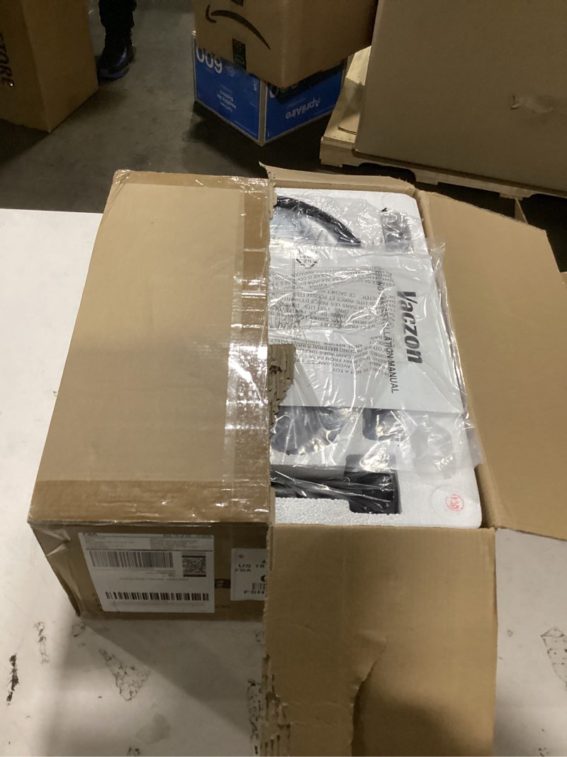 Condition photo showing Good Condition for 52" Farmhouse Ceiling Fans with Lights and Remote, Outdoor Ceiling Fan Dual Finish 5 Blades 6-Speed Quiet and Reversible DC Motor, Ceiling Fan with Light for Bedroom Living Room and Patio 52" Maple/Black