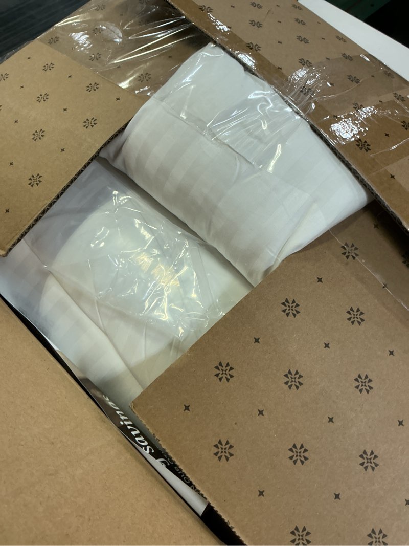 Condition photo showing As Is for Beckham Hotel Collection Bed Pillows Standard/Queen Size Set of 2 - Original Soft Down Alternative Pillow for Sleeping - Soft Support for Back, Stomach or Side Sleepers