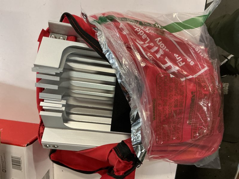 Condition photo showing Good Condition for Hausse Retractable 2 Story Fire Escape Ladder, 13 Feet
