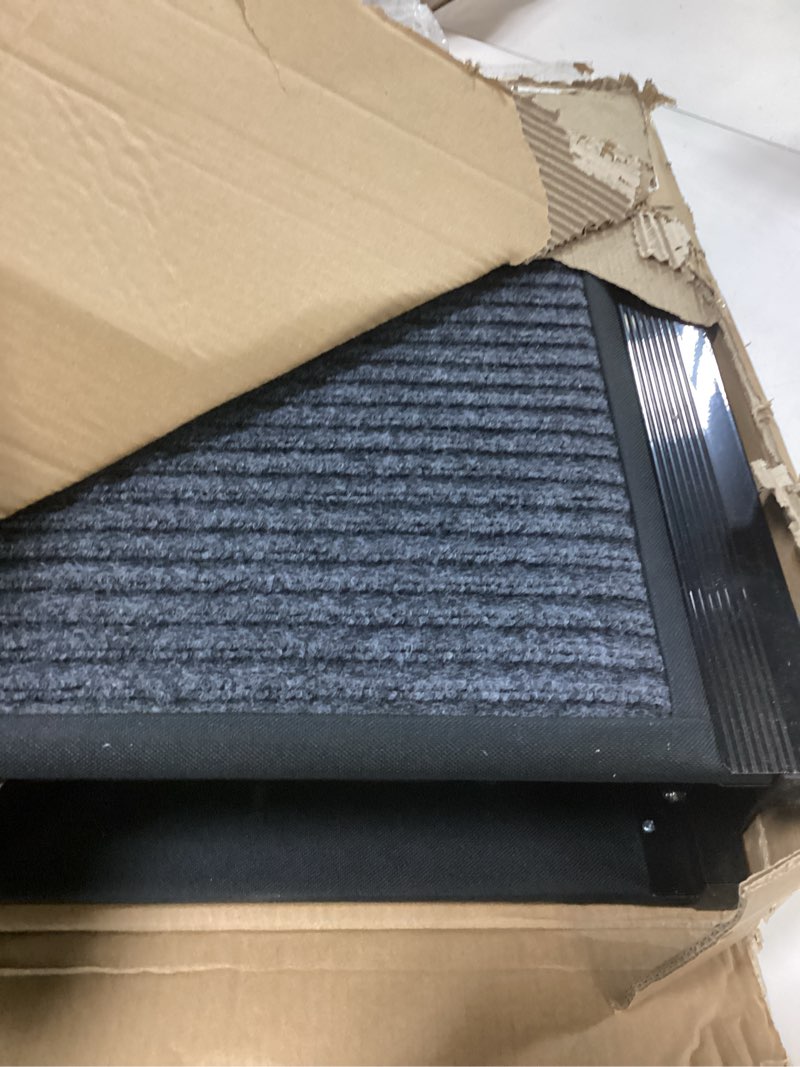Condition photo showing Good Condition for Dog Ramp for Car 63" Long & 17" Wide Portable Dog Ramps for Large Dogs with Non-Slip Rug Surface Dog Car Ramp for SUV Car & Truck, Folding Dog Ramp Up to 250LBS