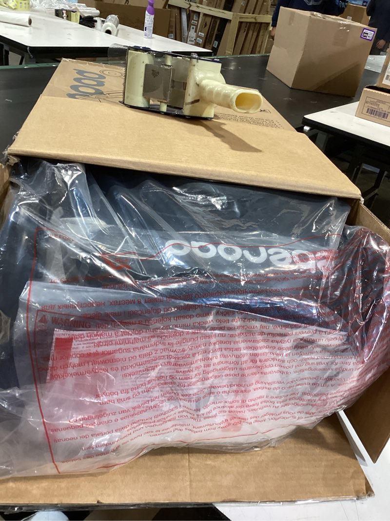 Condition photo showing Good Condition for beberoad lightweight travel stroller, compact foldable baby stroller with travel bag, one-hand fold stroller r2, adjustable backrest, cup holder, airplane-ready, upf 50+ canopy & rain cover denim blue