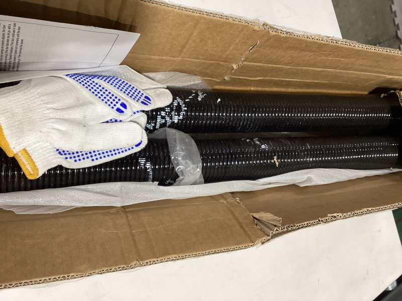 Condition photo showing As Is for garage door spring 0.250 x 2” x 35” (pair), 18000 cycles garage spring door replacement, heavy-duty & long-lasting garage door torsion spring