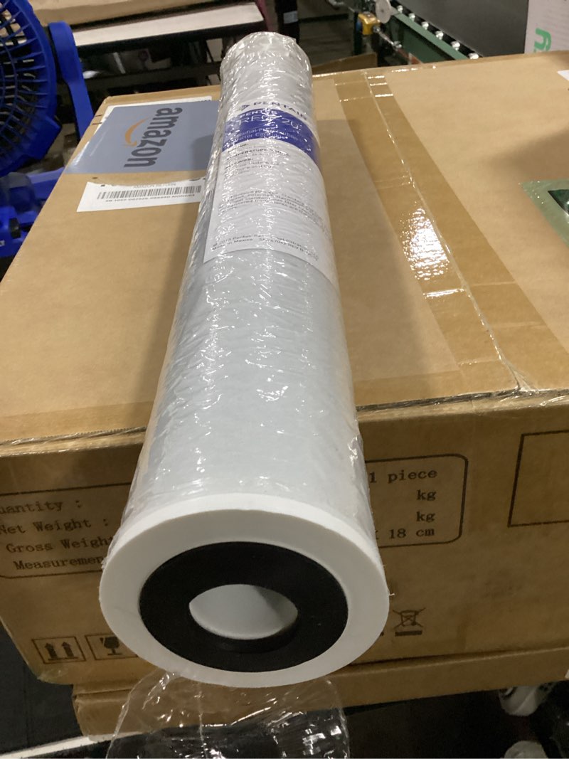 Condition photo showing Good Condition for pentair pentek rfc-20 carbon water filter, 20-inch, whole house radial flow carbon replacement cartridge with granular activated carbon (gac) filter, 20" x 2.5", 25 micron pack of 1 20" x 2.5"