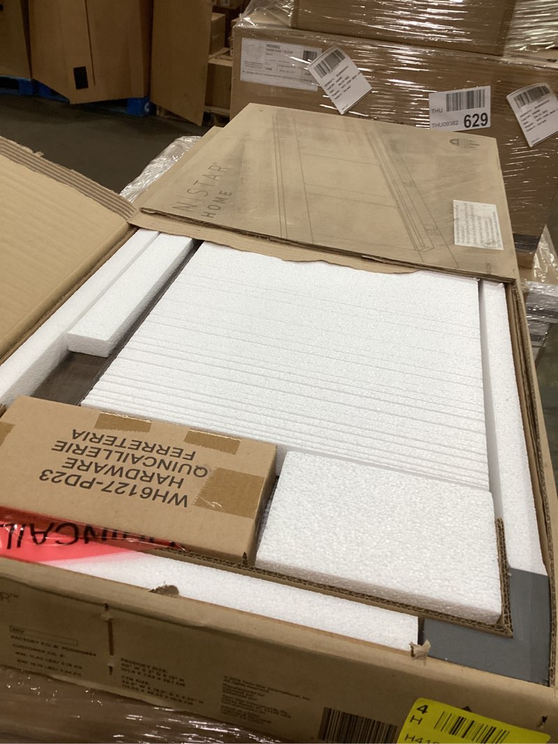 Condition photo showing New/Like New for Twin Star Home Modern Farmhouse Hanging Entryway Chalkboard with Coat Hooks WH6127-PD23