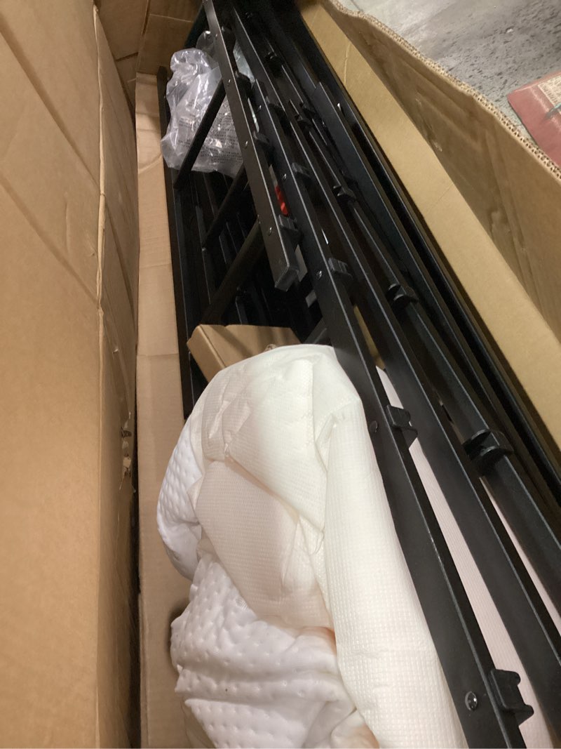 Condition photo showing Good Condition for Amazon Basics Smart Box Spring Bed Base, 9-Inch Height Mattress Foundation, Tool-Free Easy Assembly, Queen, 79"L x 59.5"W x 9"H, White