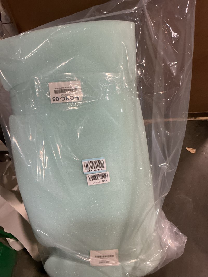 Condition photo showing As Is for Best Price Mattress 3 Inch Ventilated Memory Foam Mattress Topper, Cooling Gel Infusion, CertiPUR-US Certified, Dorm Essentials, Full Full 3 Inch
