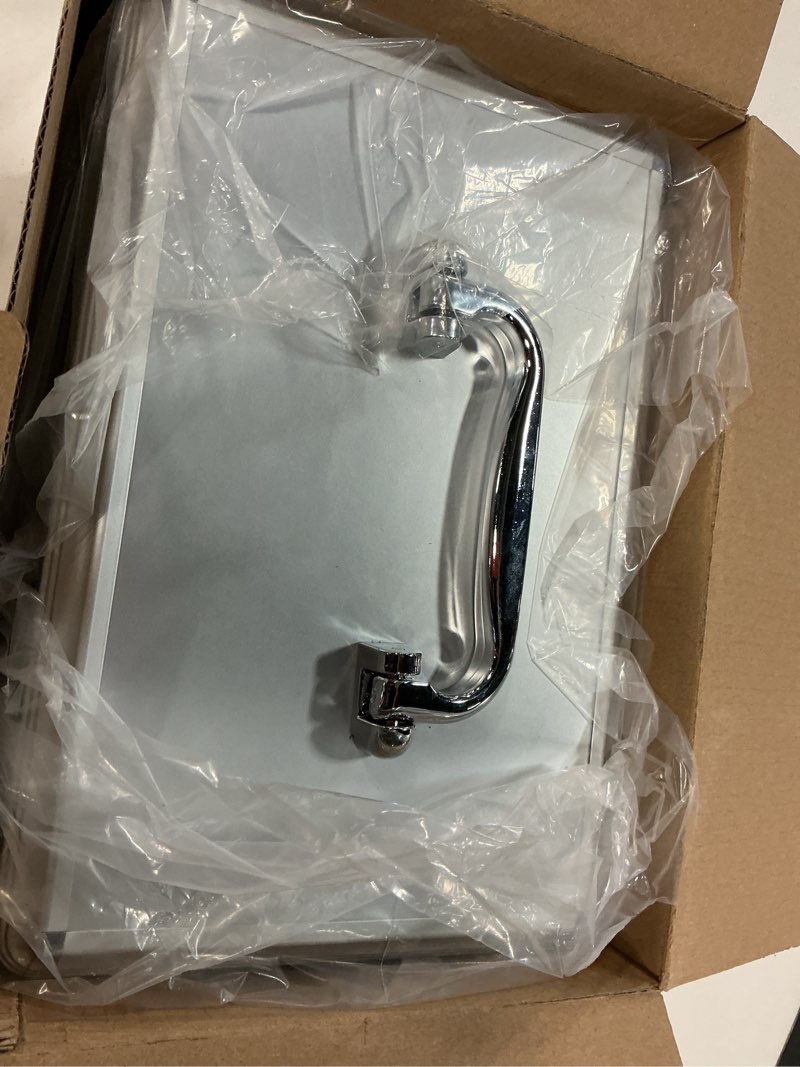 Condition photo showing Good Condition for Medication Lock Box with key, First Aid Key Box with Lock,medicine lock box with key?Lock Box for Medication?Lockable Medicine Storage Box,10 x6.7x 6.7 inches [ Small] Light Green Key 10in - S