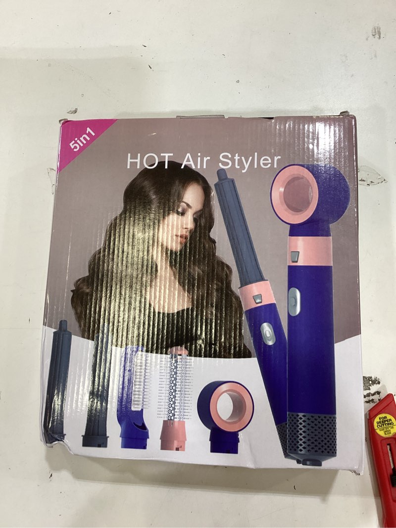 Condition photo showing Good Condition for 5 in 1Hair Straightening & Curling, Auto-Off, Dual Voltage, Swivel Cord, Travel-Friendly, Easy to Use