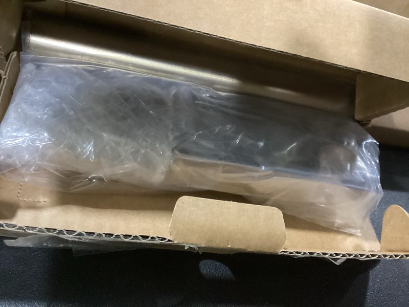 Condition photo showing Good Condition for Ivilon Drapery Window Curtain Rod - End Cap Style Design 1 Inch Pole. 28 to 48 Inch Color Warm Gold 28 to 48 in.