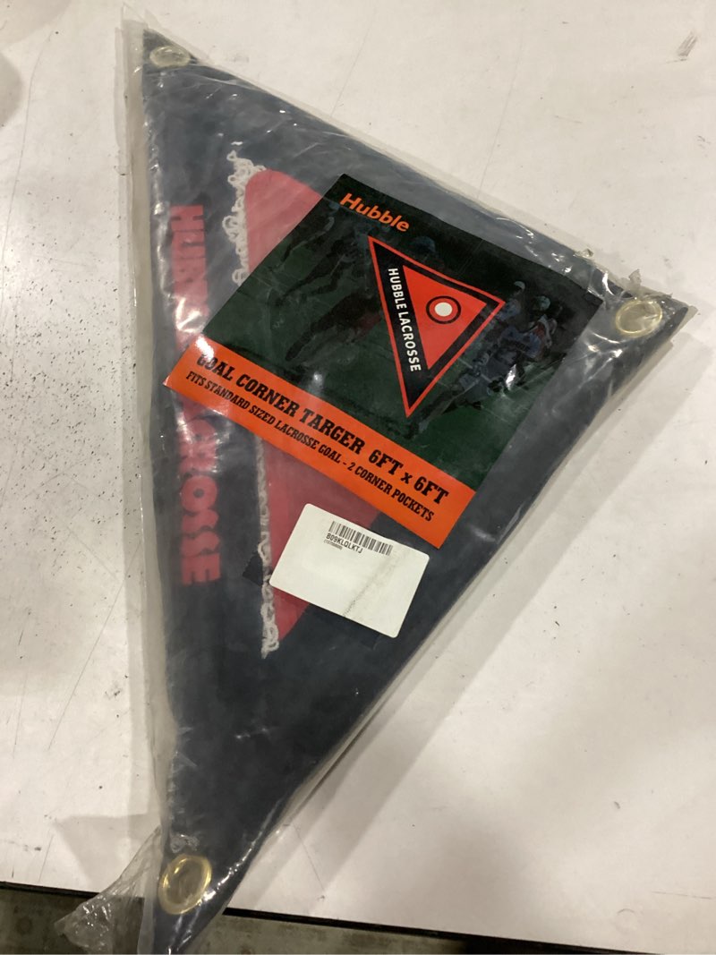 Condition photo showing New/Like New for lacrosse corner target, lacrosse goal shooting target, 6x6ft corner lacrosse targets for practice, improve accuracy fits any standard size lacrosee goal