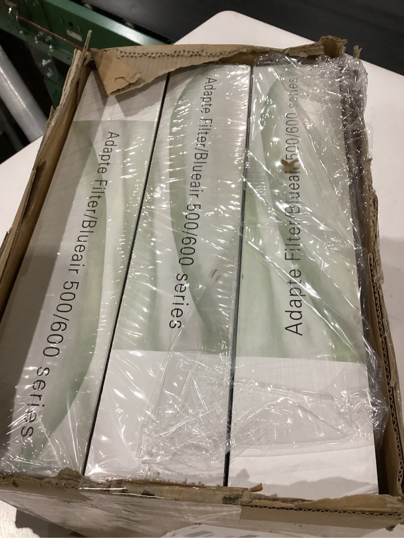 Condition photo showing As Is for blueair blue pure 211+ series smokeblock genuine replacement filter, extra carbon captures 99.99% of wildfire smoke, fits blue pure 211+ auto, 211+ air purifiers 211 series smokeblock filter