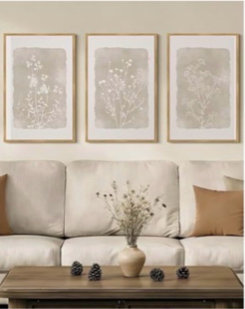 drsoum botanical flower wall art framed vintage floral wall prints wildflower neutral rustic bohemai