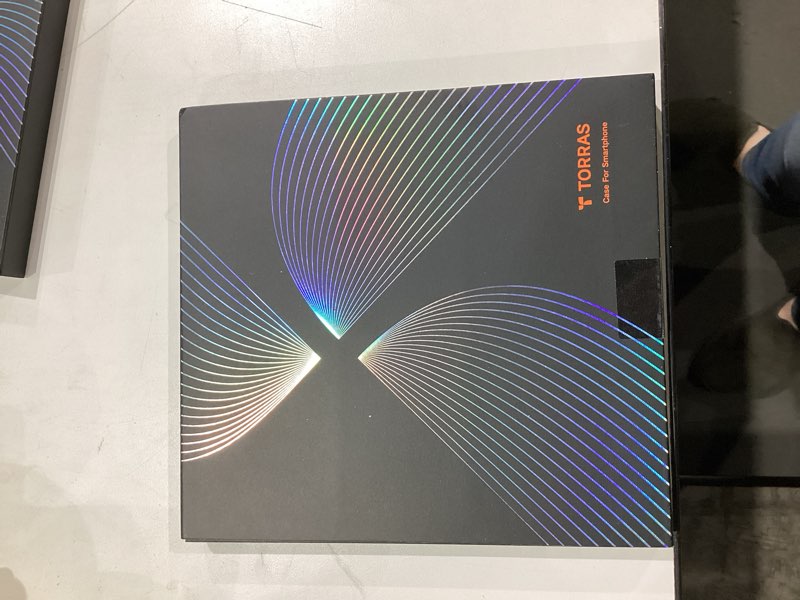 Condition photo showing New/Like New for TORRAS Magnetic Shockproof Designed for Samsung Galaxy Z Fold 6 Case, [Compatible with Magsafe] [Military Grade Drop Tested] Translucent Hard Back Slim Phone Case for Samsung Z Fold 6 Case, Black Black Z fold 6