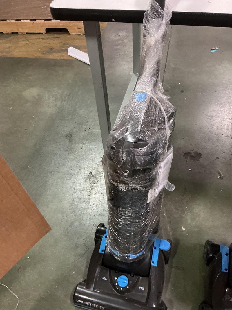 Condition photo showing As Is for BLACK+DECKER™ UprightSeries Multi-Surface Upright Vacuum with HEPA Filtration (BDUR1-BLK)