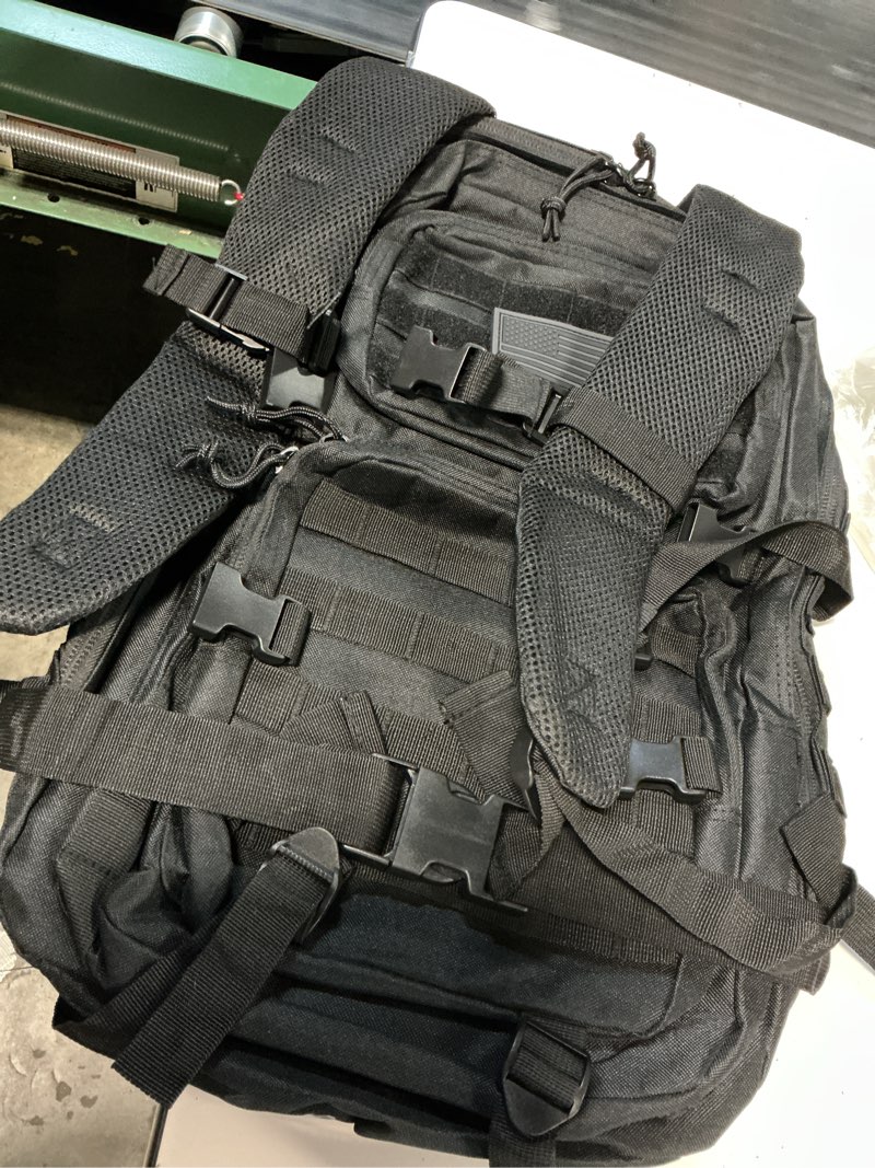Condition photo showing New/Like New for reebow gear military tactical backpack large army 3 day assault pack molle bag backpacks black