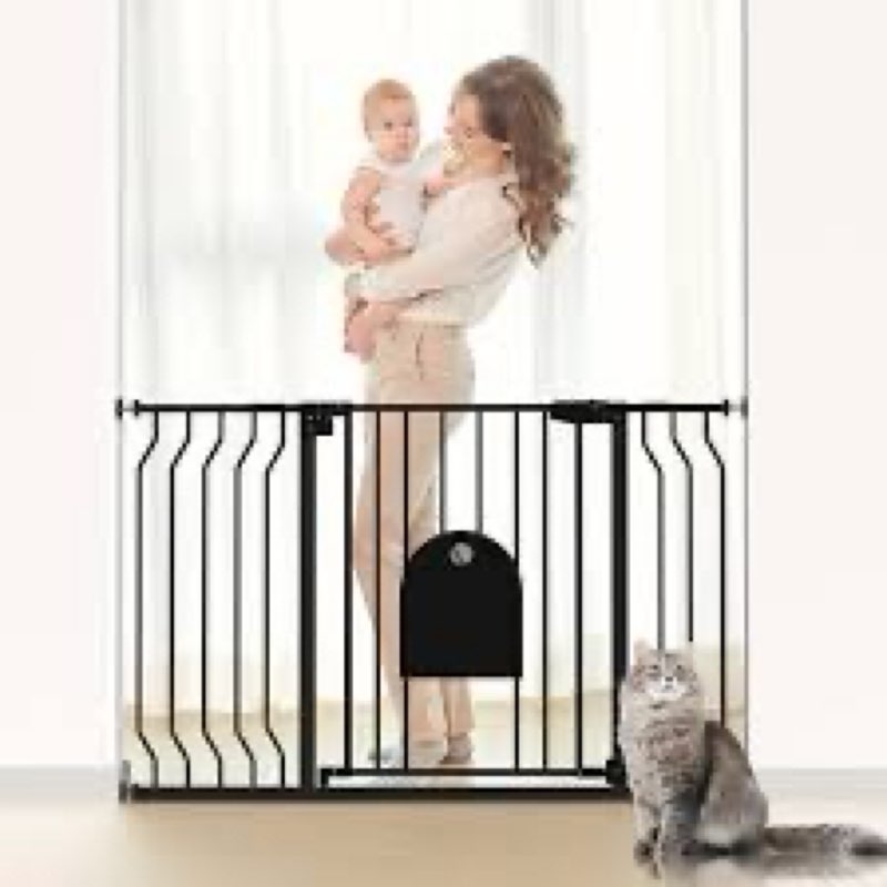 Assorted indoor gates- baby and pet, different color and sizes 