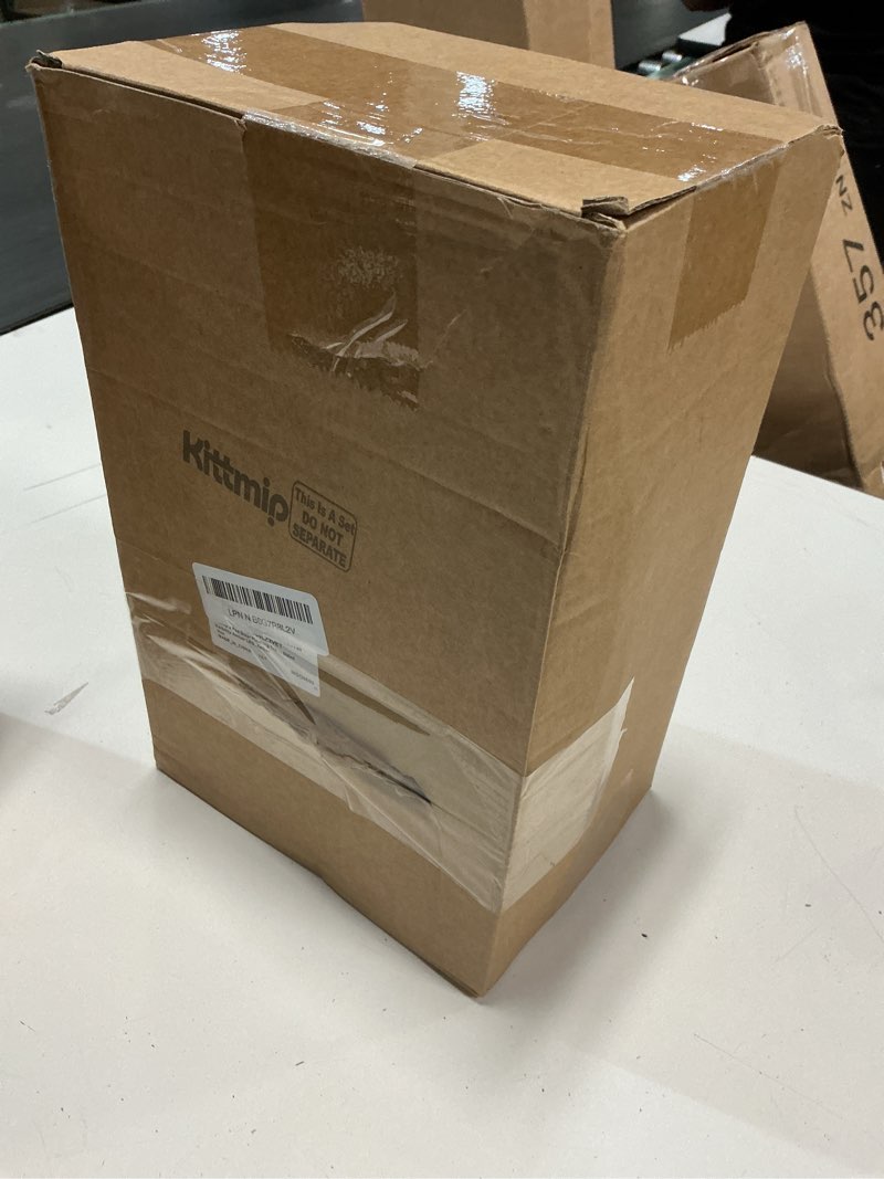 Condition photo showing New/Like New for 2 pcs solar flashing traffic lights solar warning lights industrial warning traffic safety barricade signal flashing 2 sided visibility led (amber) amber 2