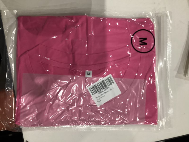 Condition photo showing New/Like New for Women Breast Cancer Awareness Shirts: Pink Ribbon Cure Cancer Awareness T-Shirt - Inspirational Fight Boxing Tee Top Rose Red XX-Large