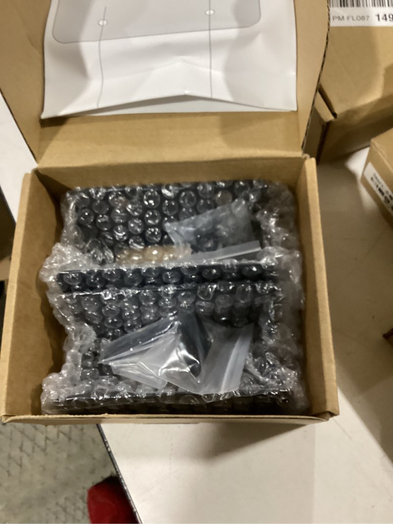 Condition photo showing New/Like New for under desk mini pc mount bracket – 5-level height adjustable (1.8" to 3.3"), width-adjustable metal cpu holder for mac mini m4/small pcs ,includes screws & positioning template for easy installation