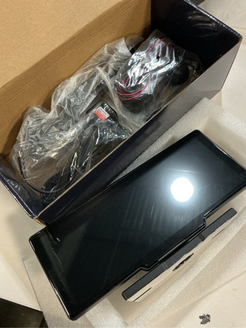 Condition photo showing Good Condition for largest 11.5 inch wireless carplay screen for car,built-in n-etflix/youtube/tiktok and other apps,a-pple carplay & android auto screen with1080p backup camera/navigation/voice control,for all vehicles black