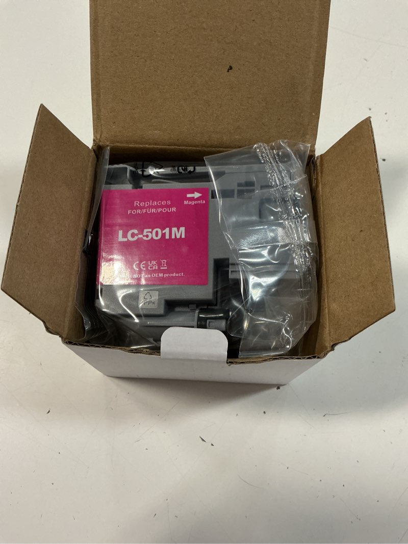 Condition photo showing Good Condition for lc501 ink cartridges for brother printer lc 501 lc501xl 501xl inks cartridge compatible for brother mfc-j1360dw mfcj1360dw mfc-j1410dw mfc-j1260dw series printer (4-pack, black cyan magenta yellow) lc501 kcmy 4