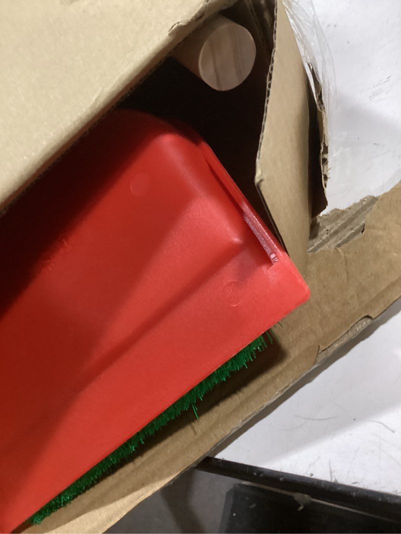 Condition photo showing As Is for Melissa & Doug Dust Sweep Mop 6-Piece Pretend Play Set, Toddler Toy Cleaning, Pretend Play Home Cleaning, Kids Broom and Mop Set for Ages 3+ Dust! Sweep! Mop!