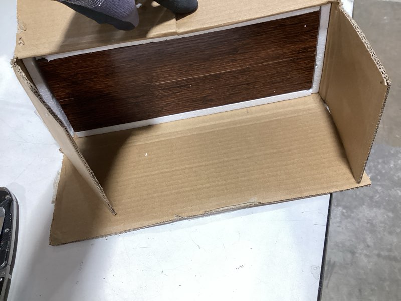 Condition photo showing Good Condition for 30 inch floating shelves, 12" deep floating shelf wall mounted, 30" wall shelves, rustic deep bookshelf, extra deeper & thicker display shelves for bedroom, living room, brown, set of 2 30"x12"-2pcs brown