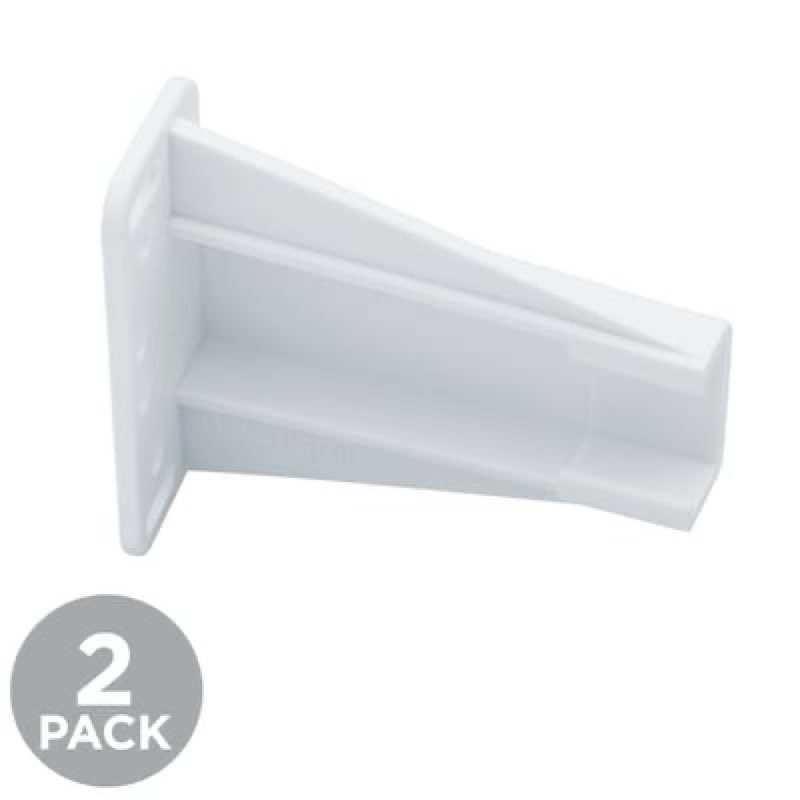 RELIABILT White Plastic Drawer slide sockets