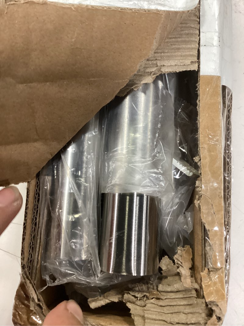 Condition photo showing Good Condition for Shower Curtain Rod 51-168 In(4.25-14 Ft), Long Outdoor Tension Curtain Rod for Patio, Adjustable Curtain Rod No Drilling, Spring Tension Rod for Bathroom Window Easy to Install No Rust,Stainless Steel