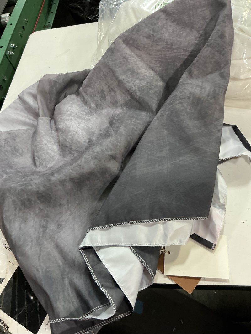 Condition photo showing Good Condition for abstract professional photography backdrop for portrait photo props booth background photoshoot studio with polyester fabric roller pocket on top (6x8ft,grey,no stand) 6'x8' grey