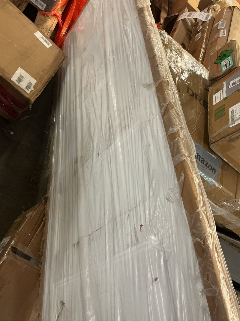 Condition photo showing As Is for BARNSMITH 30x80 in 5-Panel White Primed Molded Door Slab, Shaker Style Paintable Hollow Core Interior Door Panel, for Swing, Pocket, Sliding Door, Durable and Lightweight, No Assembly Required 30" x 80"
