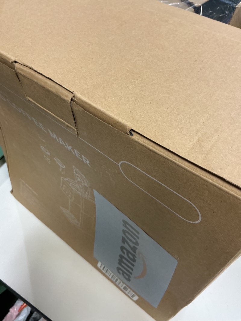 Condition photo showing Good Condition for K Cup Coffee Maker With Bold Setting, Single Serve Hot & Iced Coffee Maker for K-Cup and Grounds, 52oz Removable Water Tank, 6 to14oz Brew Sizes, Pod Coffee Machine With Reusable Filter, Blue