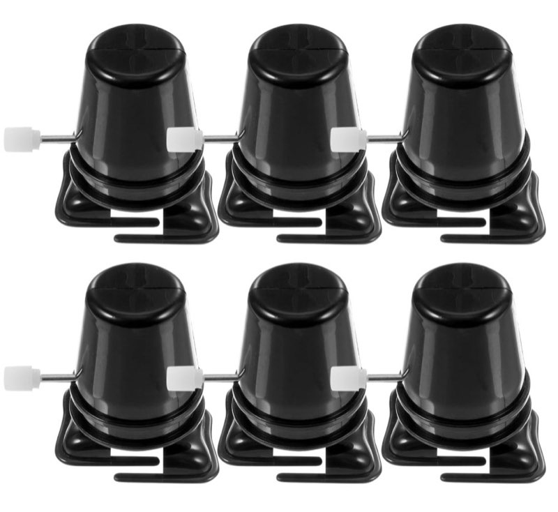 VICASKY Clockwork Robot Accessories Wind up Toy Movement 6Pcs Plastic DIY Craft Mechanism for Clay a