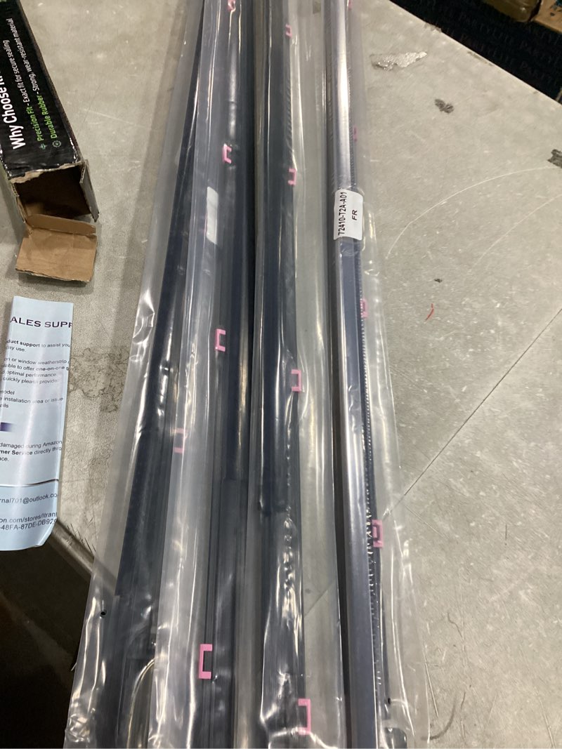 Condition photo showing Good Condition for itranmc window molding trim for 2013-2018 honda accord,4-door sedan,chrome outer door weatherstrip window seal belt,replace#72410-t2a-a01 72450-t2a-a01 72910-t2a-a01 72950-t2a-a01 accord 2013-2018