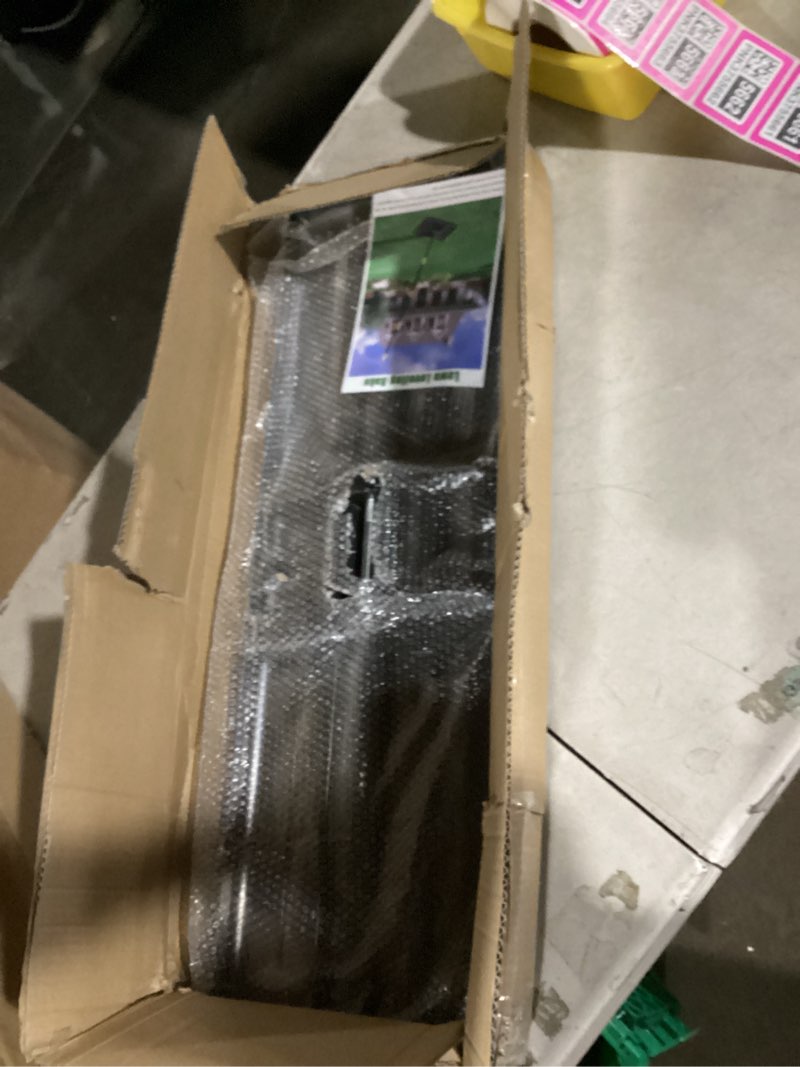 Condition photo showing Good Condition for large lawn leveling rake - heavy duty 30"x10" stainless steel leveler plate,reinforced welds,28-72" adjustable, anti flipping smooth edge,for soil, dirt,ground,golf,yard top dressing,landscaping 30x10'',6ft