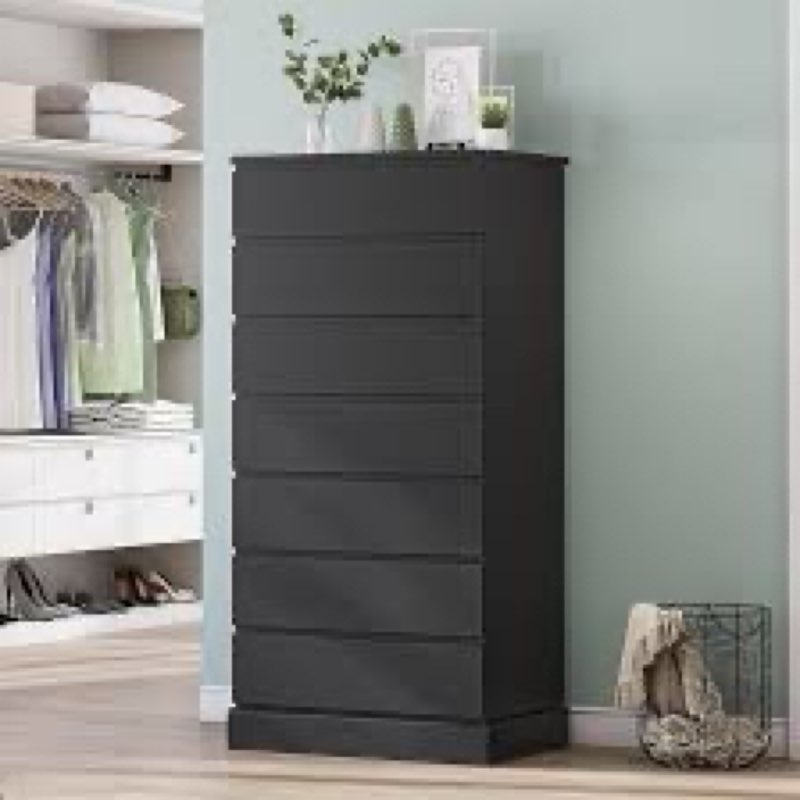 8 Drawers Tall Dresser For Bedroom, Tall Dressers And Chest Of Drawers, Vertical Chest Of Drawers Dresser For Bedroom INCOMPLETE 