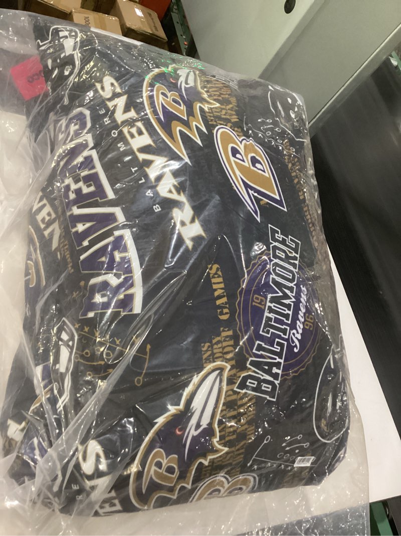 foco baltimore ravens nfl printed plush body pillow