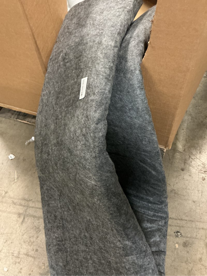 Condition photo showing As Is for Waterproof Rug Pad, 7x9 ft Area Rug Non-Slip Carpet Pad, 1/4" Thick Non-Slip Rug Pads for All Floors and Finishes, Felt Pad for Hardwood Floors, Keeps Carpets in Place Soft and Safe 7' x 9' 1/4" Thick